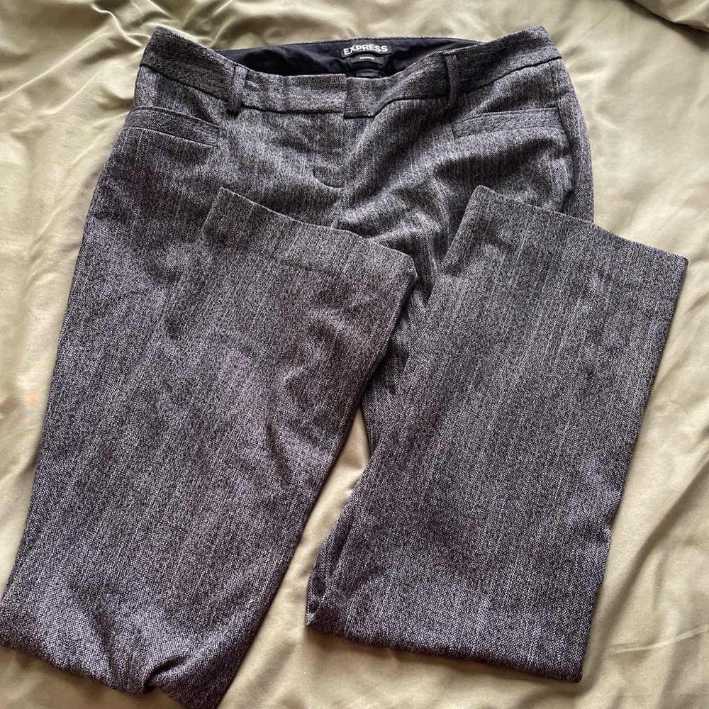 grey express columnist pants
